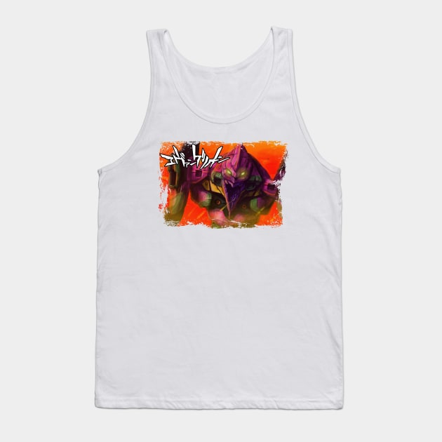 Evangelion: unit 01 Tank Top by UrifGraphic